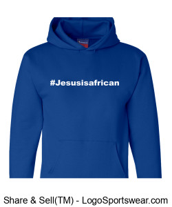 Royal Blue Hoodie Design Zoom