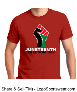 Red unisex t-shirt Design Zoom