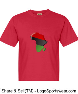 Africa Unisex t-shirt Design Zoom